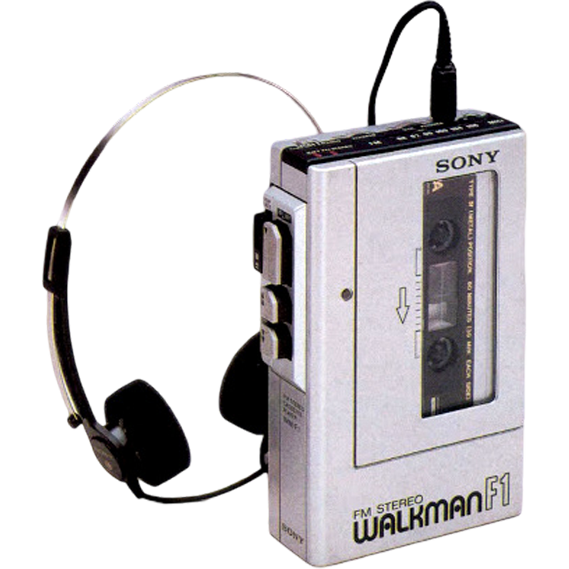 Walkman en 1982 representative image