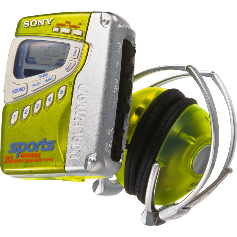 Walkman en 1997 representative image